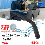 BROSHOO Car Rear Wiper Blade Blades Back Windscreen Wiper Arm For Toyota Voxy Hatchback (2010-) Auto Styling Accessories
