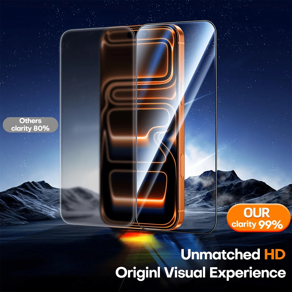 3 Pcs Full Coverage High-Quality Privacy Tempered Glass Screen Protector Compatible with for Iphone Series