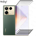 Curved Edge Tempered Glass For Infinix Note 40 Pro Screen Protector Infinix Note 40 Pro 4G Glass For Infinix Note 40 Pro Glass