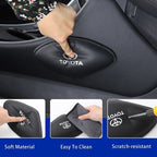 Car Knee Pad Cushion Leg Support Protector Central Key Accessory For Toyota Corolla Yaris Camry Prius RAV4 CHR Hilux Aygo Crown