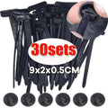 Universal Nylon Cable Tie Buckle Auto Fastener Screw Replacement Clip Car Fender Trunk Engine Guard Panel Wire Management Secure