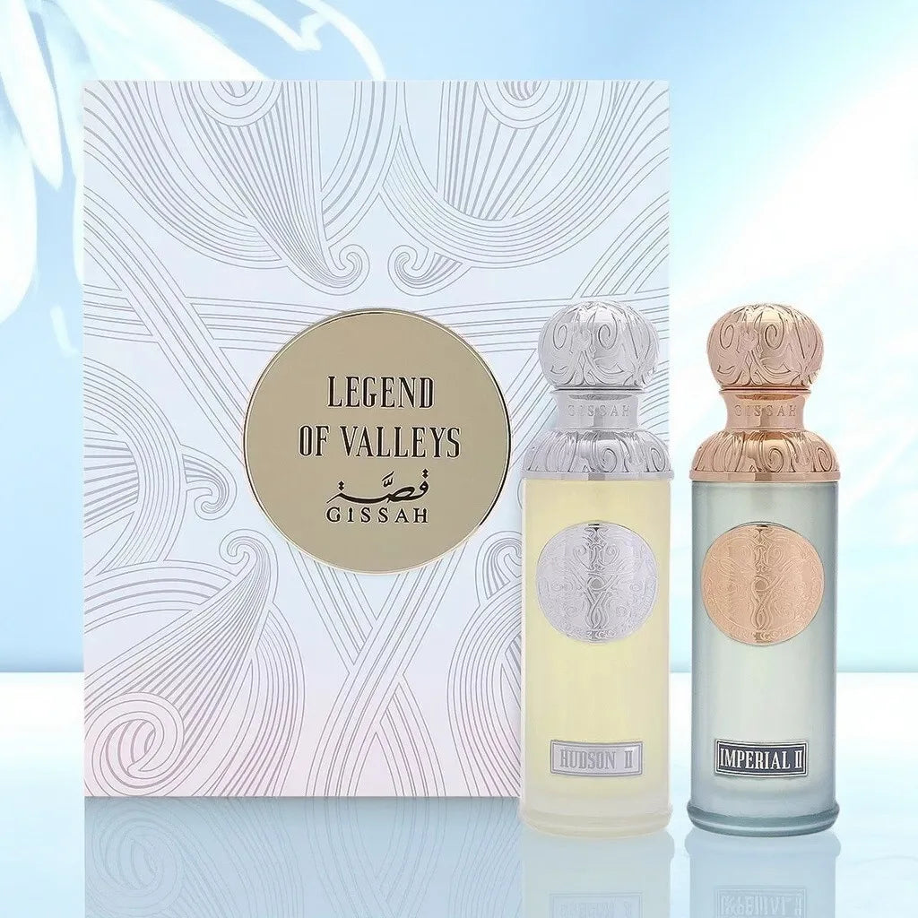 GISSAH Unisex Perfume Set 180ml Long-Lasting Pheromones Containing Rab Body Spray Gift Box