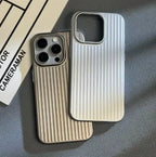 Corrugated matte finish, suitable for iPhone 17 Pro Max, premium frosted ultra-thin PC hard case, shockproof.