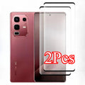 2Pcs Curved Edge Tempered Glass For Infinix Note 50s 50Pro Plus Full Cover Screen Protector Glass For Infinix Note 50x Glass