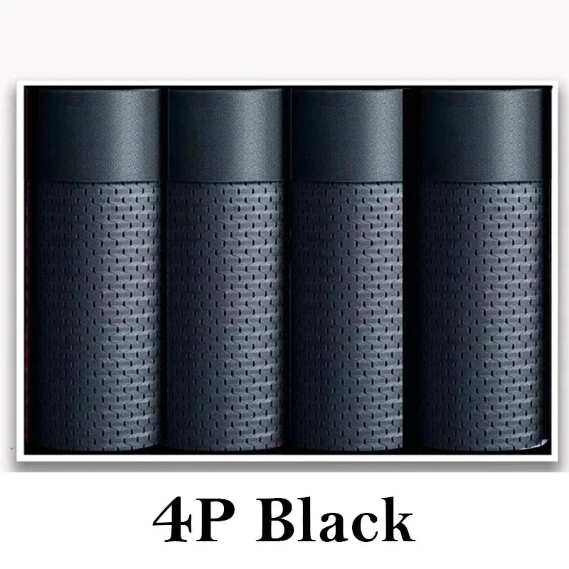 1/4pcs Men's Panties Ice Silk Mesh Men Underwear Breathable Men's Underpant Fashion Panties Male Solid Color Boxer Shorts