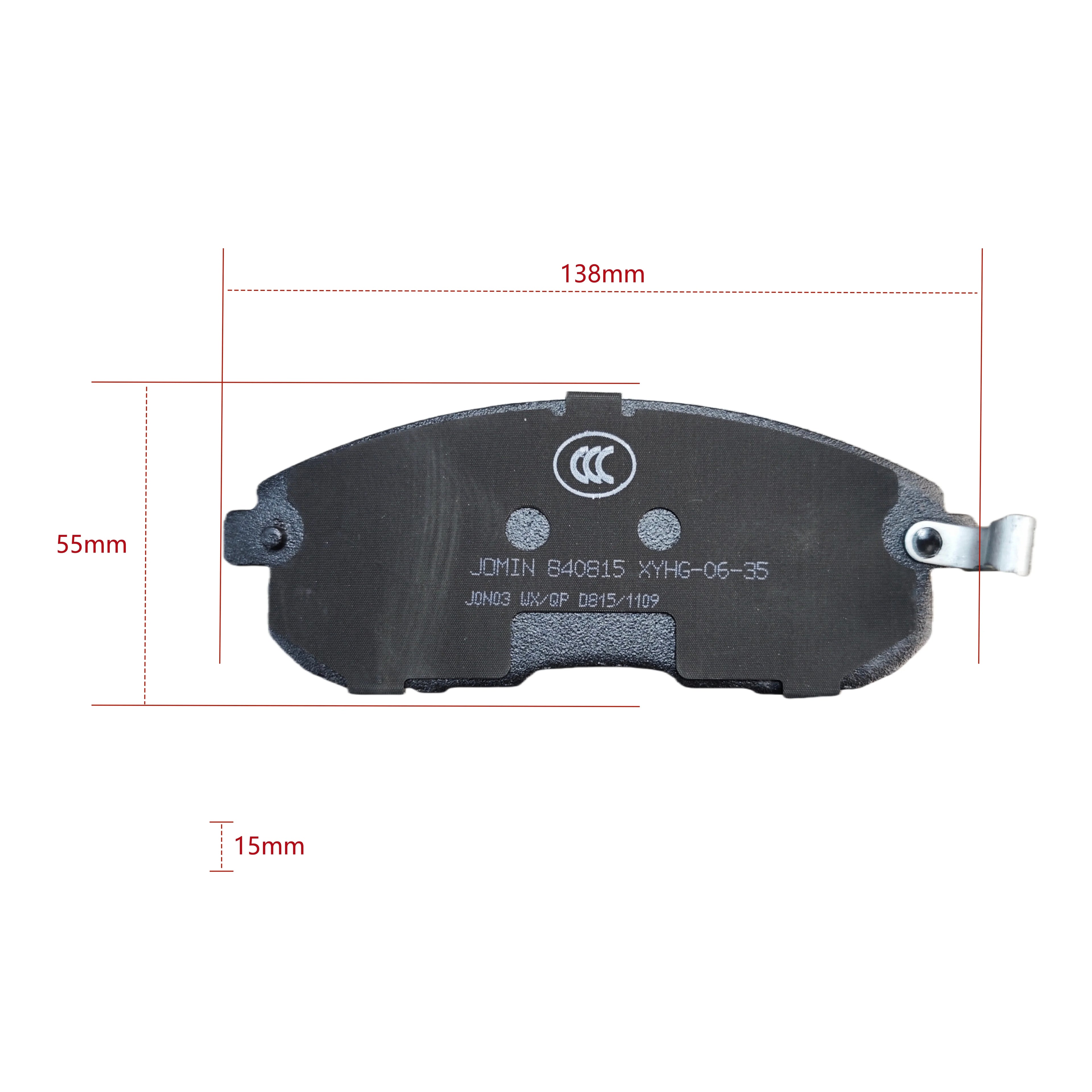 840815 Front Ceramic Brake Pad 4pcs/set For NISSAN(350Z,ALTIMA,CUBE,JUKE,MAXIMA,SENTRA) For INFINITI(G35,I30) OE D1060JN00A