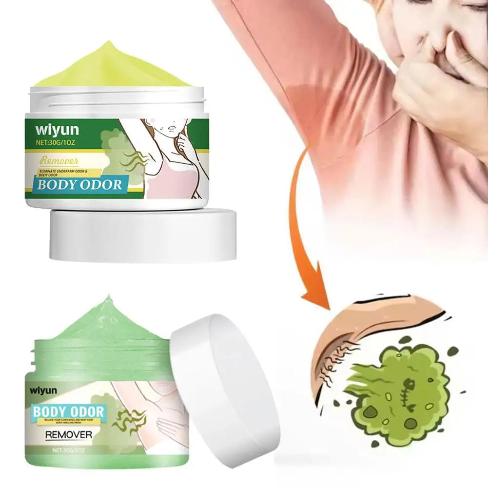 Odor Cream for Body Sweat Remove Bad Smell Deodorant Armpit Lasting Refreshing Significant Effect Sweatproof Odor Cream