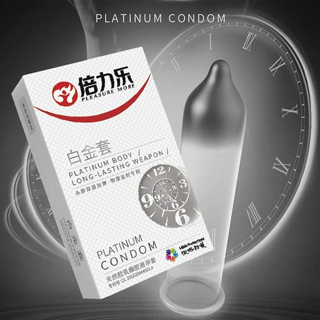 Black Condoms for Men Delay Ejaculation Latex Penis Sleeve Long Lasting Vaginal Condoms Adults Sexulaes Toys Safer Contraception