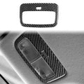 Carbon Fiber Car Reading Light Panel Sticker For Toyota Yaris 2006 2007 2008 2009 2010 2011 LHD RHD Reading Lamp Outer Trim