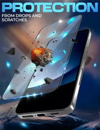1-3PCS Oleophobic Coating Screen Protector For Samsung S26 Ultra S24 Plus S25 Ultra S25 Edge Fingerprint Unlock Tempered Glass