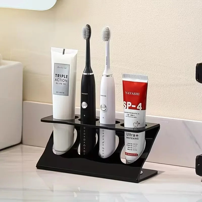 Bathroom Multipurpose Storage Rack for Toothbrush Holder, Multifunctional Drain Rack Organizer, Desktop Organizer for Bathroom