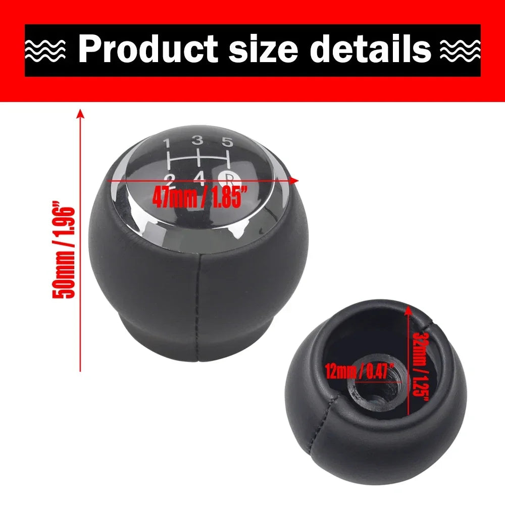 Car 5/6 Speed Lever Gear Stick Shift Knob Head For Toyota Corolla Verso Auris Yaris RAV4 2007 2008 2009 2010 2011 2012 2013