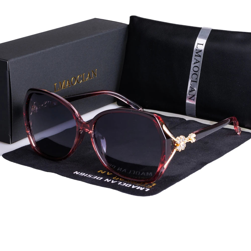 2023 New Women Polarized Sunglasses Luxury Fashion Ladies Vintage Brand Designer Female Sun Glasses Oculos Gafas
