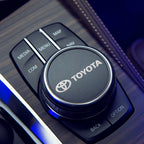 3D Metal Car Interior Decorative Badge Emblem Sticker for Toyota Camry Corolla Prado Hilux Yaris Supra Fortuner Auto Accessories
