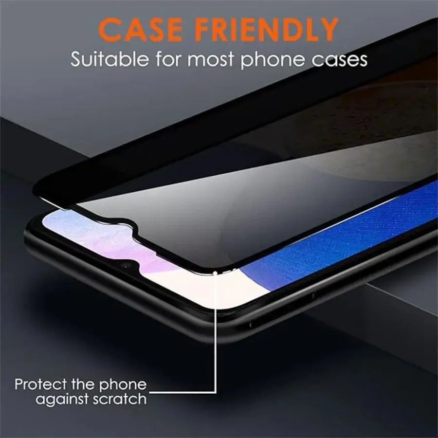 For itel A50 BF7h Anti Spy Privacy Tempered Glass Screen Protector Compatible For itelA50 Full Cover Screen Phone Film