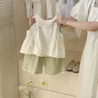 New Baby Clothes Girls Suits Summer Children Vest Shorts 2Pcs/Sets Kids Girls Clothing Infant Casual Costume Toddler Tracksuits