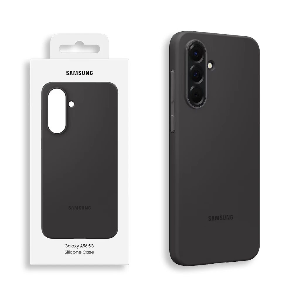 Original For Samsung Galaxy A56 5G Case High Quality Soft Silicone Cover Samsung Galaxy A56 Protector Shell & Box