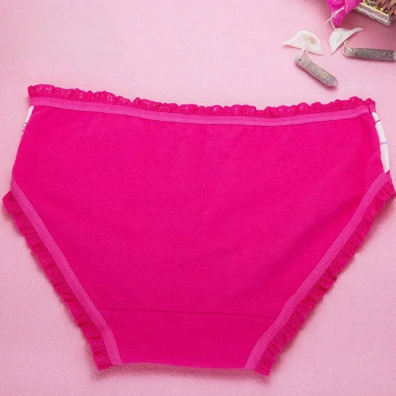 4Pcs/pack Cartoon New Mickey Mouse Children's Panties Classic Cute Minnie Mickey Mouse Cartoon Girls Cotton Briefs Gifts
