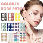 20-36 Counts Colorful Cute Star Heart Shaped Acne Treatment Sticker Concealer Invisible Pimple Acne Cover Skin Care