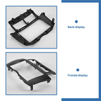 N61R-Car Radio Fascia Trim Kit, 2 Din Dash Panel DVD Frame Install Kit For Toyota Yaris Vitz Platz 2005 2006 2007 2008-2011