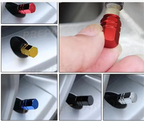 4Pcs Car Tire Valve Stems Cap Knurling Style Tire Valve Cap Aluminum Tire Wheel Stem Air Valve Cap Car Accessories