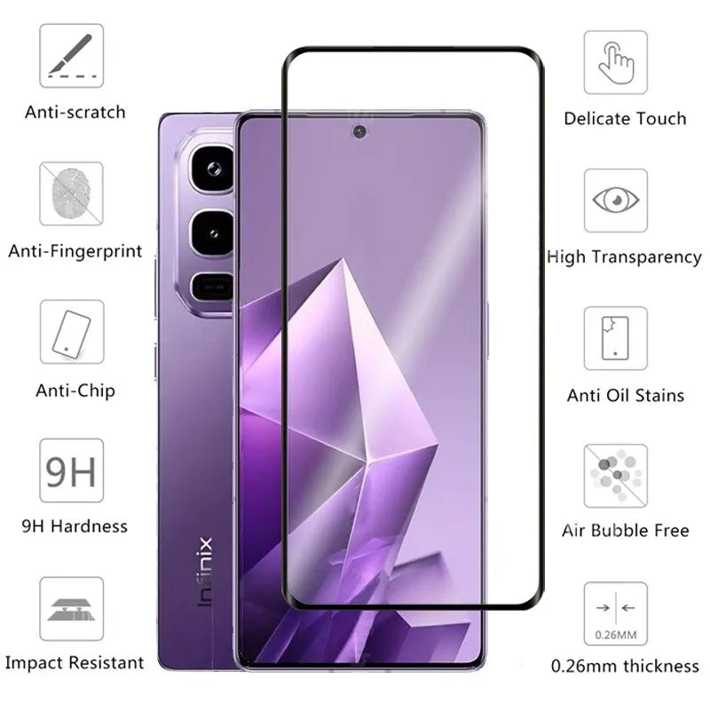 For Infinix Note 50 Pro plus High definition screen glass for Infinix Note 50Pro plus tempered glass For Infinix Note 50Pro plus