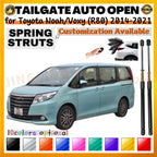 Qty(2) Trunk Struts with Spring for Toyota Noah/Voxy (R80) Minivan 2014-2021 Rear Tailgate Boot Lift Supports Shock Absorbers