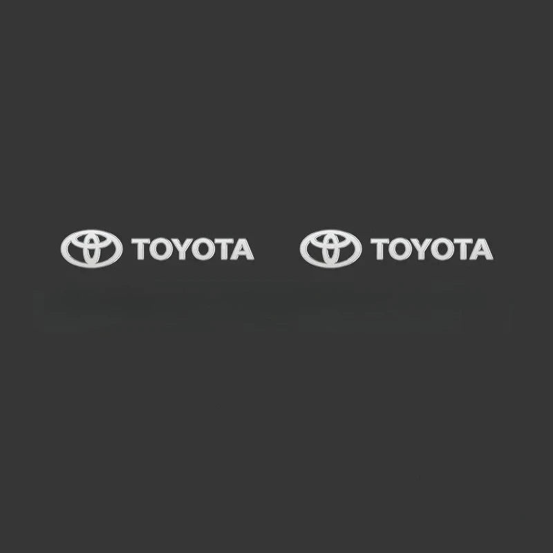 3D Metal Car Interior Decorative Badge Emblem Sticker for Toyota Camry Corolla Prado Hilux Yaris Supra Fortuner Auto Accessories