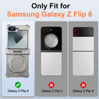 Eary for Samsung Galaxy Z Flip 7 6 Case for MagSafe 360°Rotatable Magnetic Kickstand Ultra-Thin Shockproof Protective 7 6 Cover