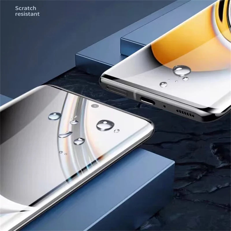 For Tecno Pova Curve 2 Glass Protective Film For Tecno Pova Curve 2 5G 3D Edge Curved Screen Protector Camera Lens Protector