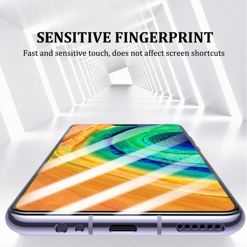1/2/3/4PCS Full Cover Glass For itel S23 Glass itel S23 Screen Protector Protective 9H Full Cover Glue Tempered Glass itel S23