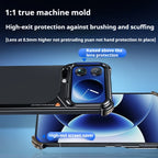 Eary 9-Shaped for Xiaomi 17 Pro Max 17Pro Phone Case Metal Frameless Shell Original Feel Bumper Shockproof Drop Protection Cover