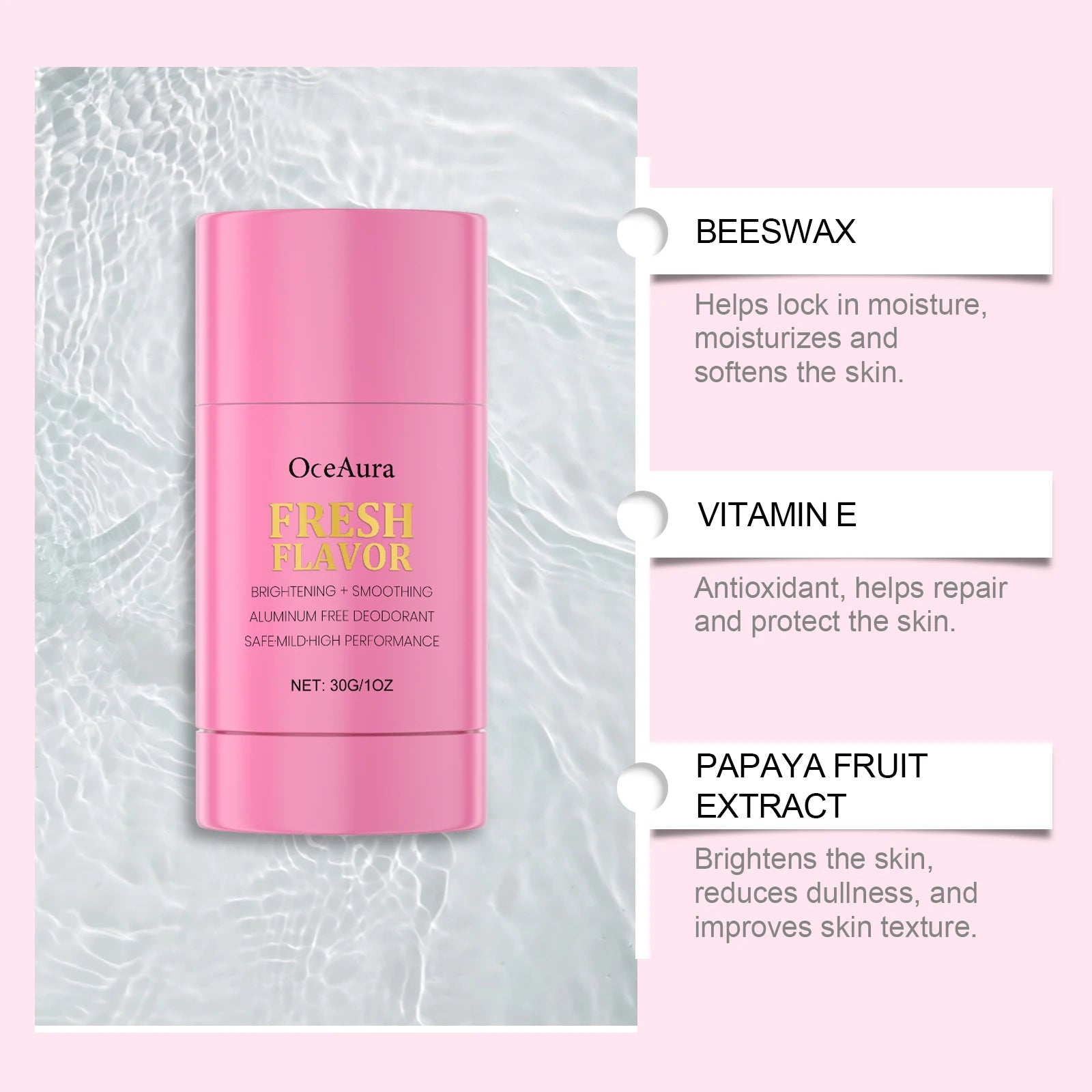 Body Odor Remover Antiperspirant Stick Underarm Deodorant Cream Anti Sweating Refreshing Portable Long-Lasting Fragrance Balm