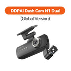 DDPAI Dash Cam  N1 Dual Front & Rear Recording NightVIS 1296P Dash Cam Recorder Car DVR   App Control