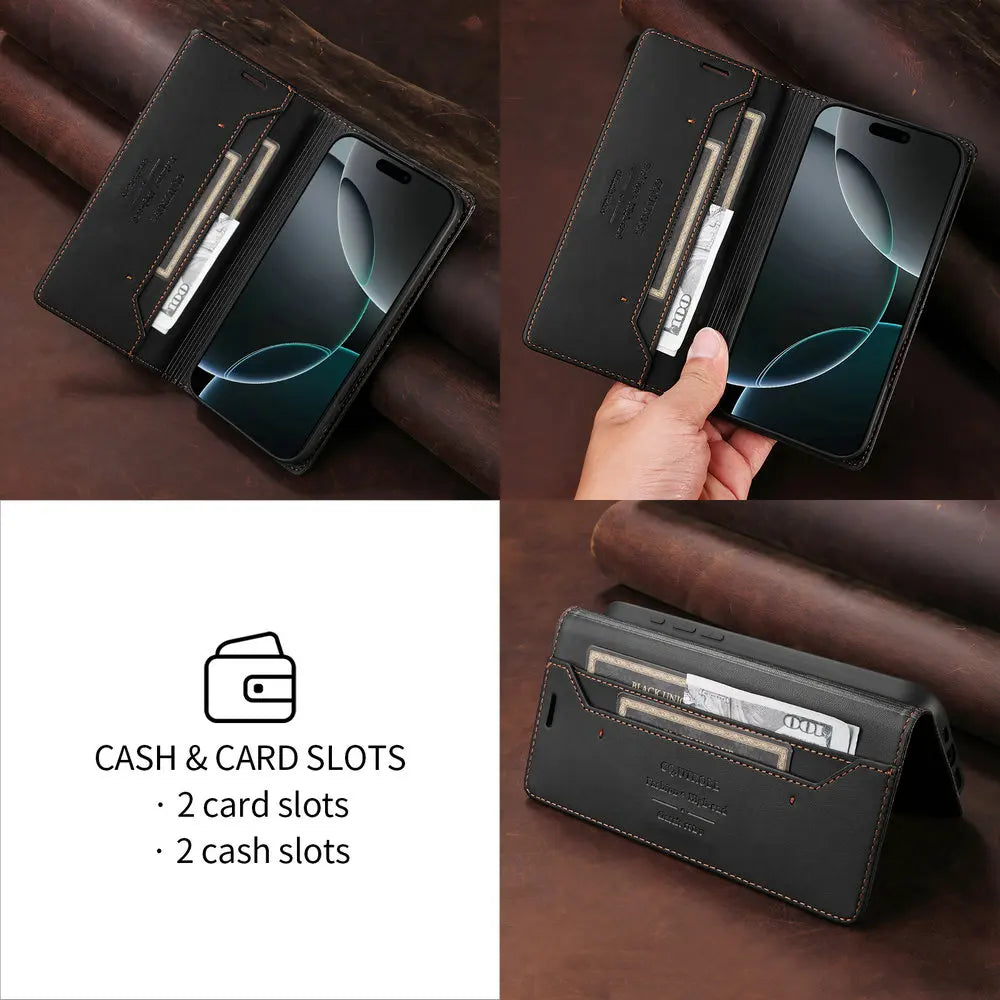Luxury Case for Samsung Galaxy A17 A07 A56 A36 A26 A16 A06 A05 A15 A25 A35 A55 A54 A34 A14 A04 A 56 17 5G 4G Magnet Wallet Cover