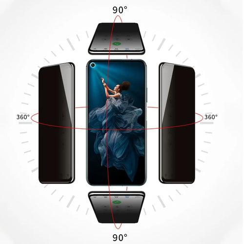 3D Privacy Screen Protectors For OPPO A16 A16S A74 A72 A73 A76 A92 Anti-spy Protective Glass For OPPO A93 A93S A94 A95 A96 Glass
