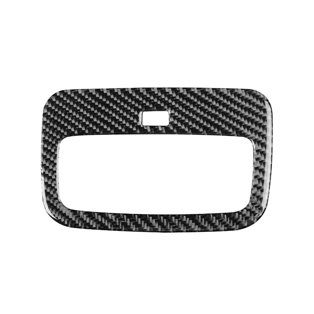 Carbon Fiber Car Reading Light Panel Sticker For Toyota Yaris 2006 2007 2008 2009 2010 2011 LHD RHD Reading Lamp Outer Trim
