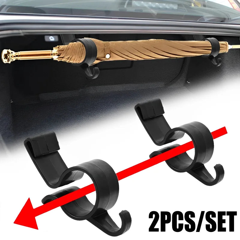 Car Umbrella Holder Trunk Mount Plant Towel Hook For Captiva Audi A4 B6 Nissan Tiida Tesla Model Y Accessories Audi 80