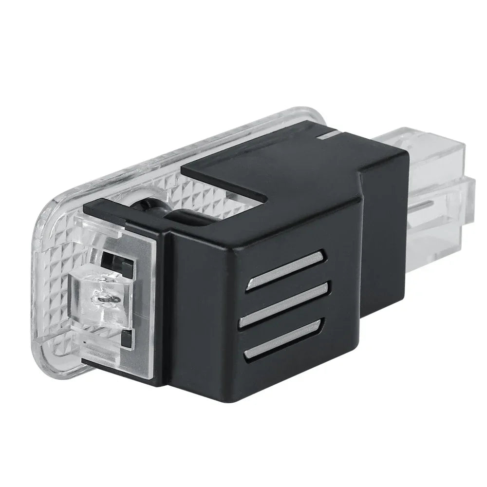 2Pcs HD Car Door Projector Laser Lamp Car Door Welcome Light For Audi Sline Q3 A5 A7 A3 Q5 Q7 A4L RS Quattro S3 S4 S6 S5 S7 S8