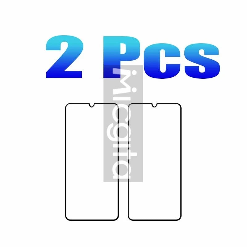 4/3/2/1PCS For itel A50 A70 Full Screen protector 9H Anti-Scratch Front Tempered glass film