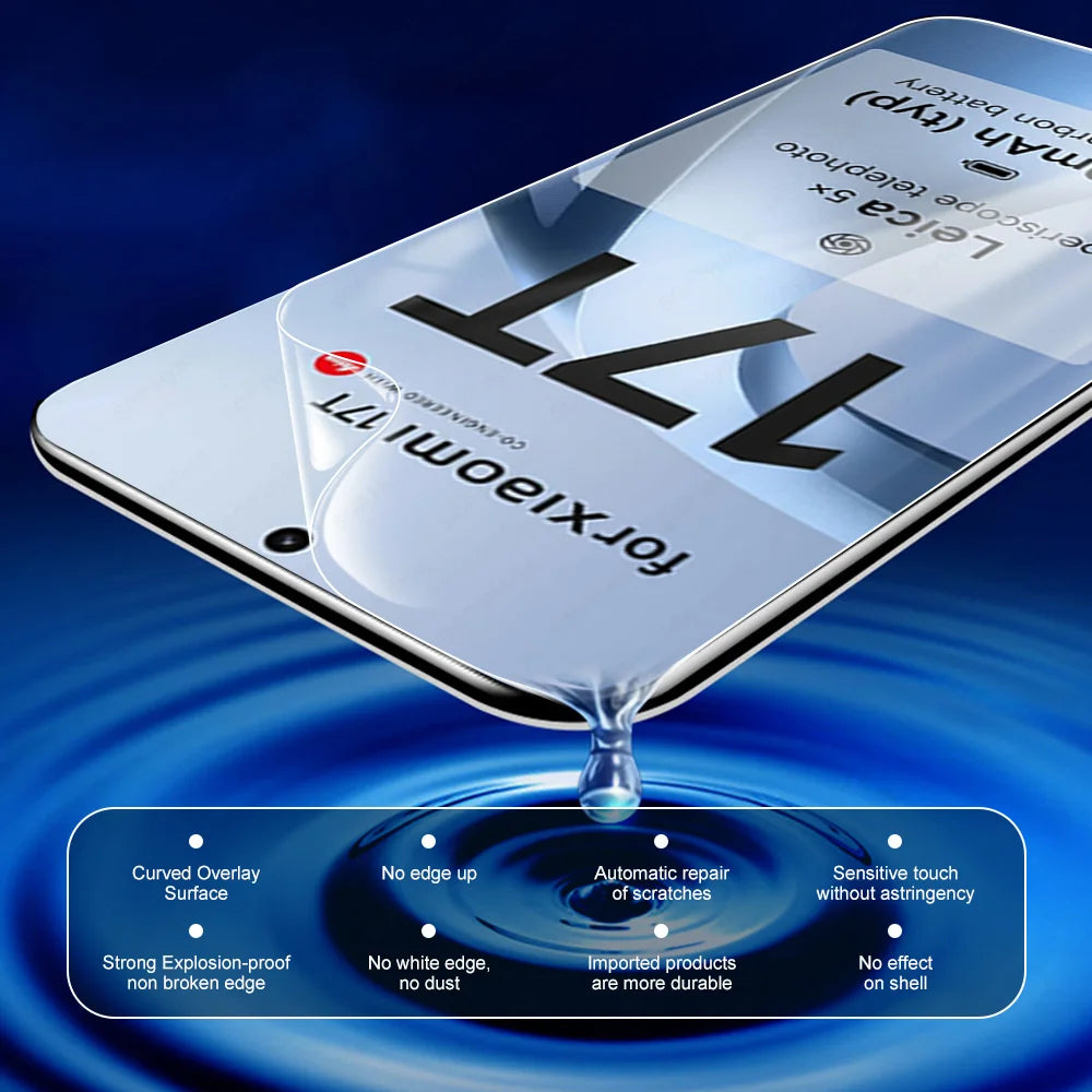 2Pcs For Xiaomi 17T 5G Screen Protector Soft Curved Hydrogel Film Not Glass Xiaomi17T Pro Mi 17TPro Xiaomi17TPro 17 T T17 Global