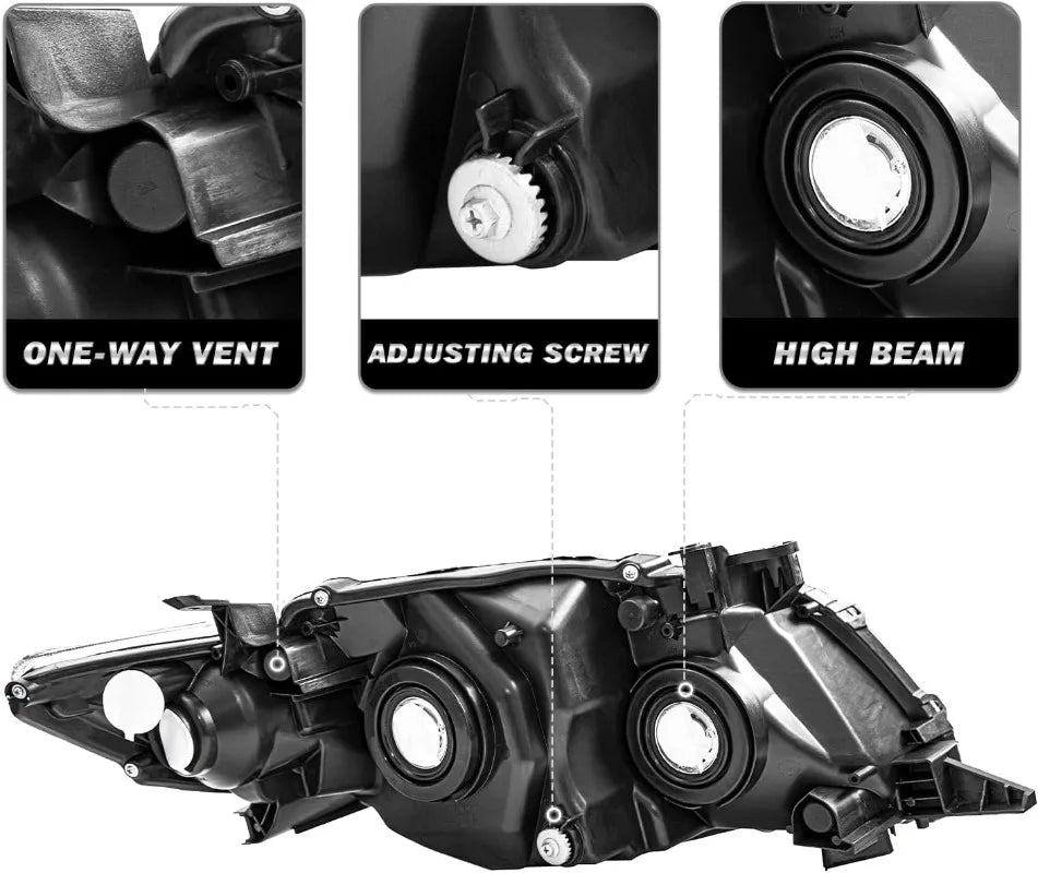 Left/Right Side Headlight driving lamp DRL running light For Toyota Corolla 2007 2008 2009 2010