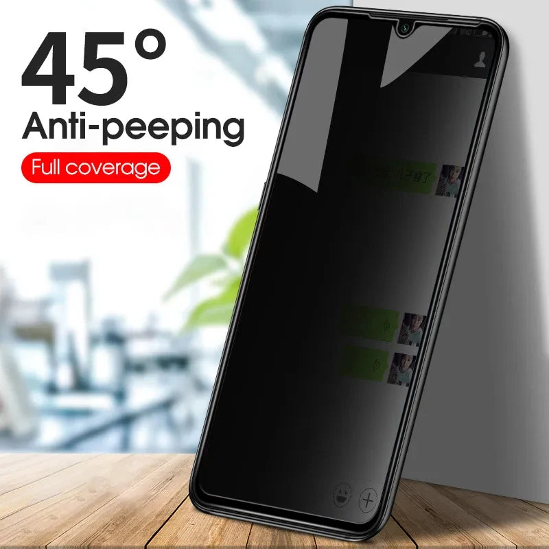 3D Anti-spy Tempered Glass For ITEL A70 Pro S23 A06 A60 P55 A50 A50C Privacy Screen Protectors For A05s A60s Vision3 Power 55