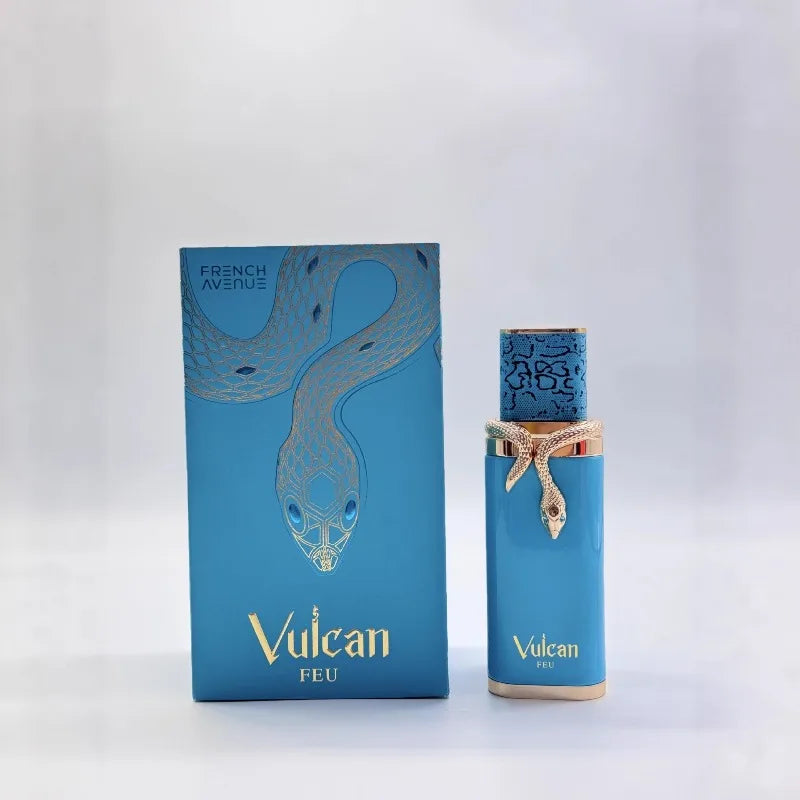 Vulcan Feu Perfume 100ml Neutral Arabic Fragrance Long Lasting for Men Women Best Seller in Middle East Dubai Cross Border