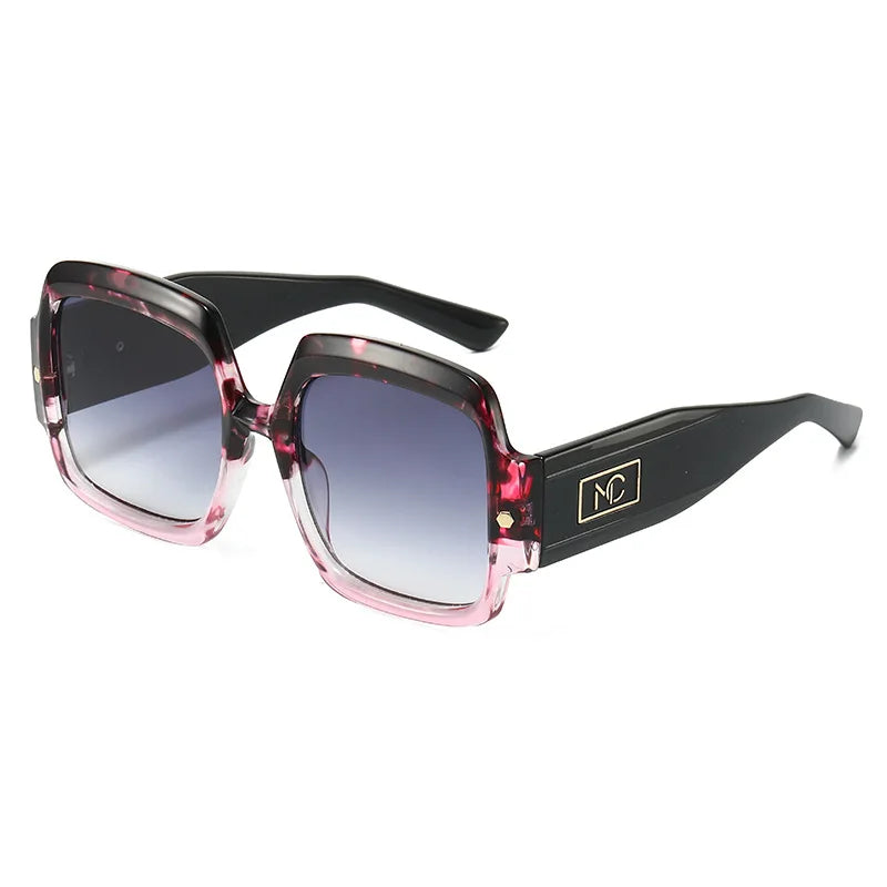 Luxury NC Fashion Brand Sunglasses Women Men Oversized Sun Shades Designer Glasses Trending Unisex Glasses UV400