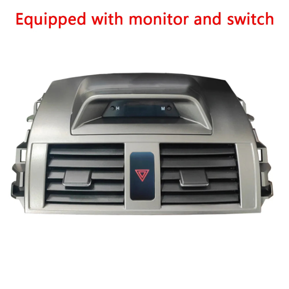 Center Dash A/C Air Conditioner Central Air Outlet Panel Grill Cover For Toyota Corolla Altis 2007 2008 2009 2010 2011 2012 2013