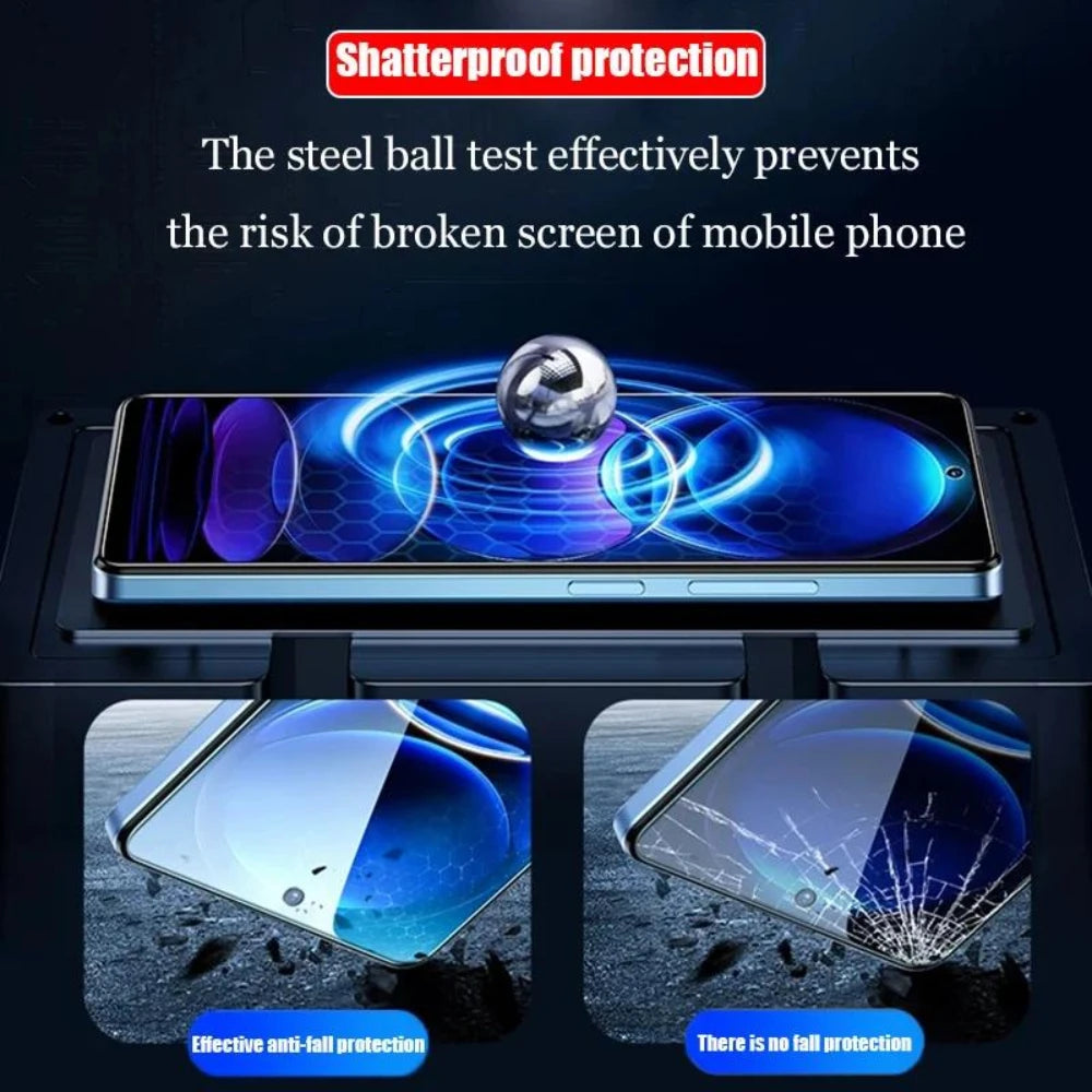 NNBILI 5/3Pcs Tempered Glass For Xiaomi Redmi Note 13 12 Pro Screen Protector For Redmi Note13 12 13C 12C Full Coverage Glass