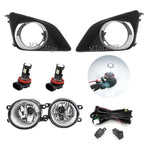 Fog Lights Led for Toyota Corolla 2007 2008 2009 2010 Fog Lamp Assembly Chrome Cover Grill Bezel Headlights car accessories