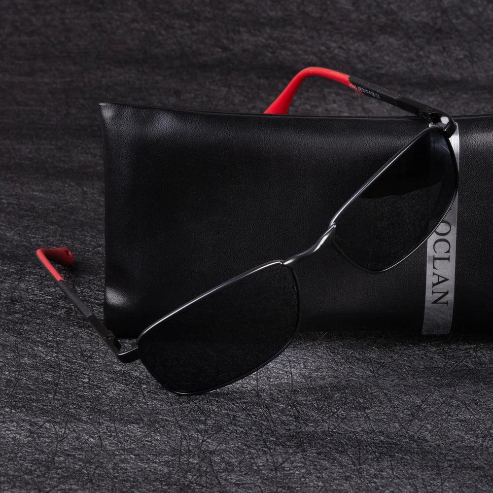2026 New Polarized Sunglasses Man UV400 Classic Male Square Glasses Driving Eyewear Gafas Oculos