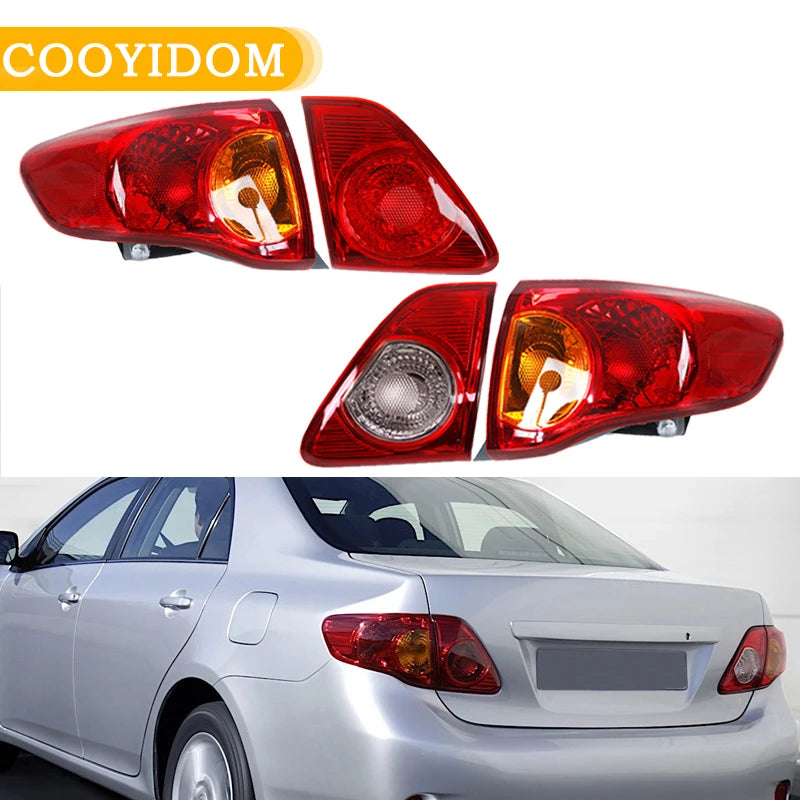 Car Taillight For Toyota Corolla 2008 2009 2010 Rear Bumper Brake Lamp Housing Without Bulb Car Accessories 8155002460